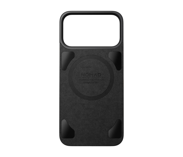 Nomad Magnetic Leather Back na iPhone 17 Pro Max MagSafe black - 1362284 - zdjęcie 3